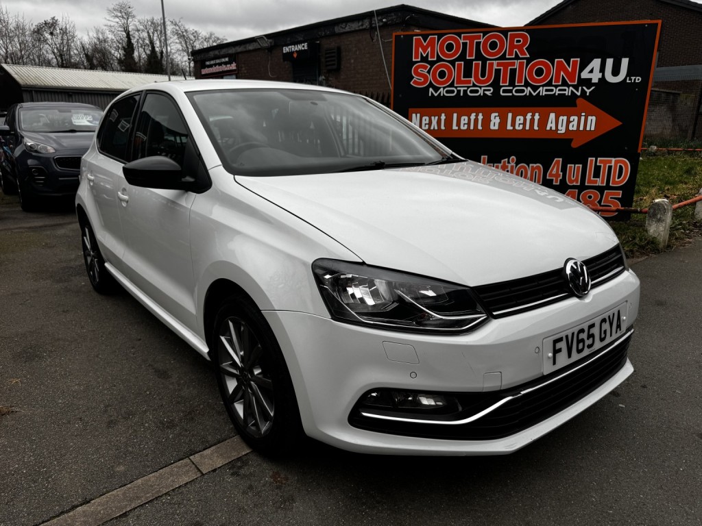 SOLD - Used VOLKSWAGEN POLO 2015 White in sk30bq, Cheshire | Motor ...