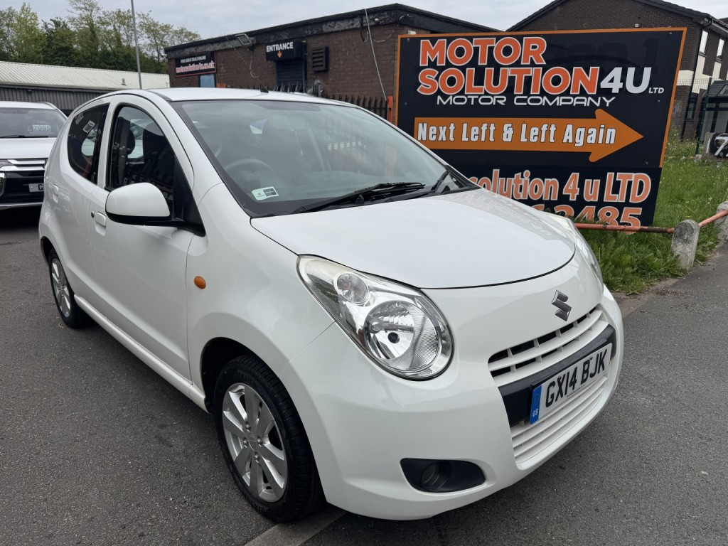 SOLD - Used SUZUKI ALTO 2014 White in sk30bq, Cheshire | Motor Solution 4U