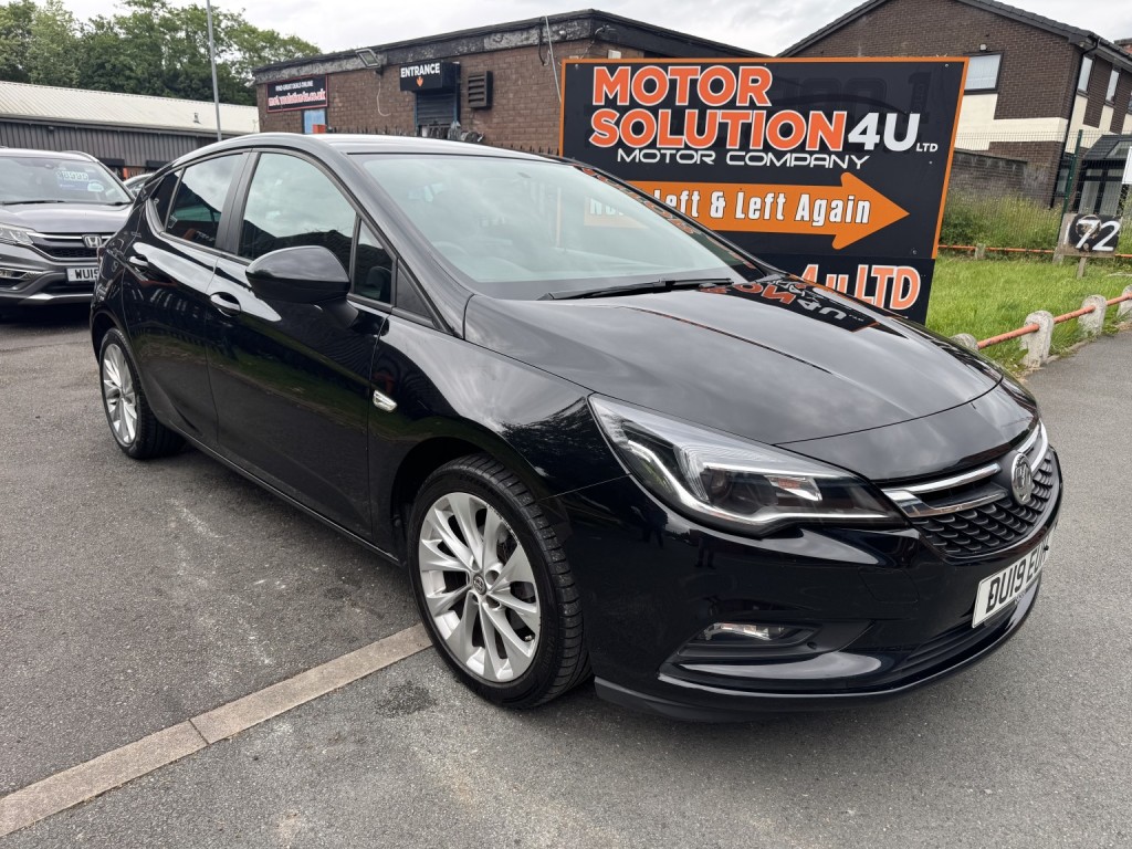 SOLD - Used VAUXHALL ASTRA 2019 Black in sk30bq, Cheshire | Motor ...